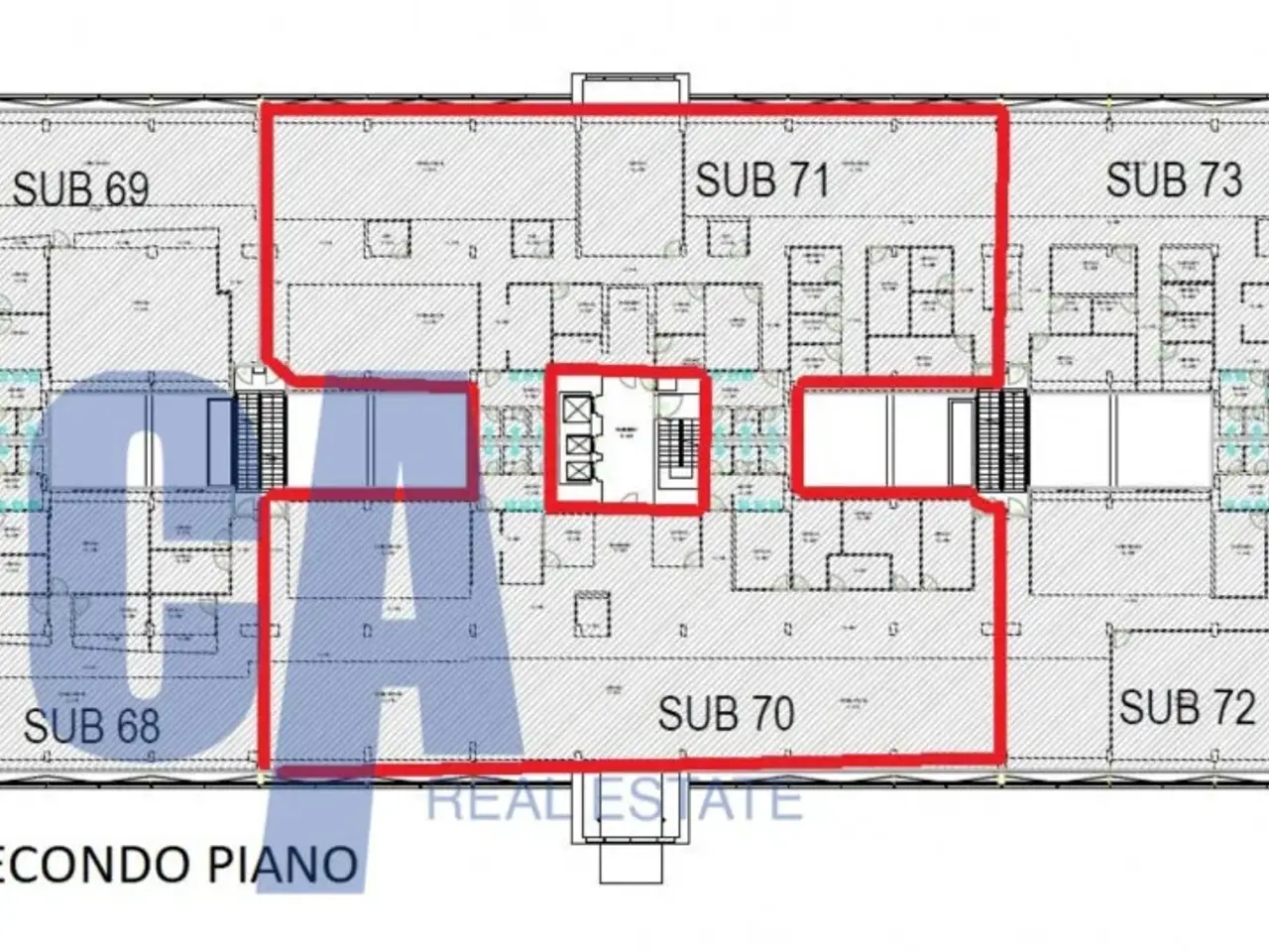 Ufficio in Via Milano, Cassina De' Pecchi, {3} - Planimetria 1