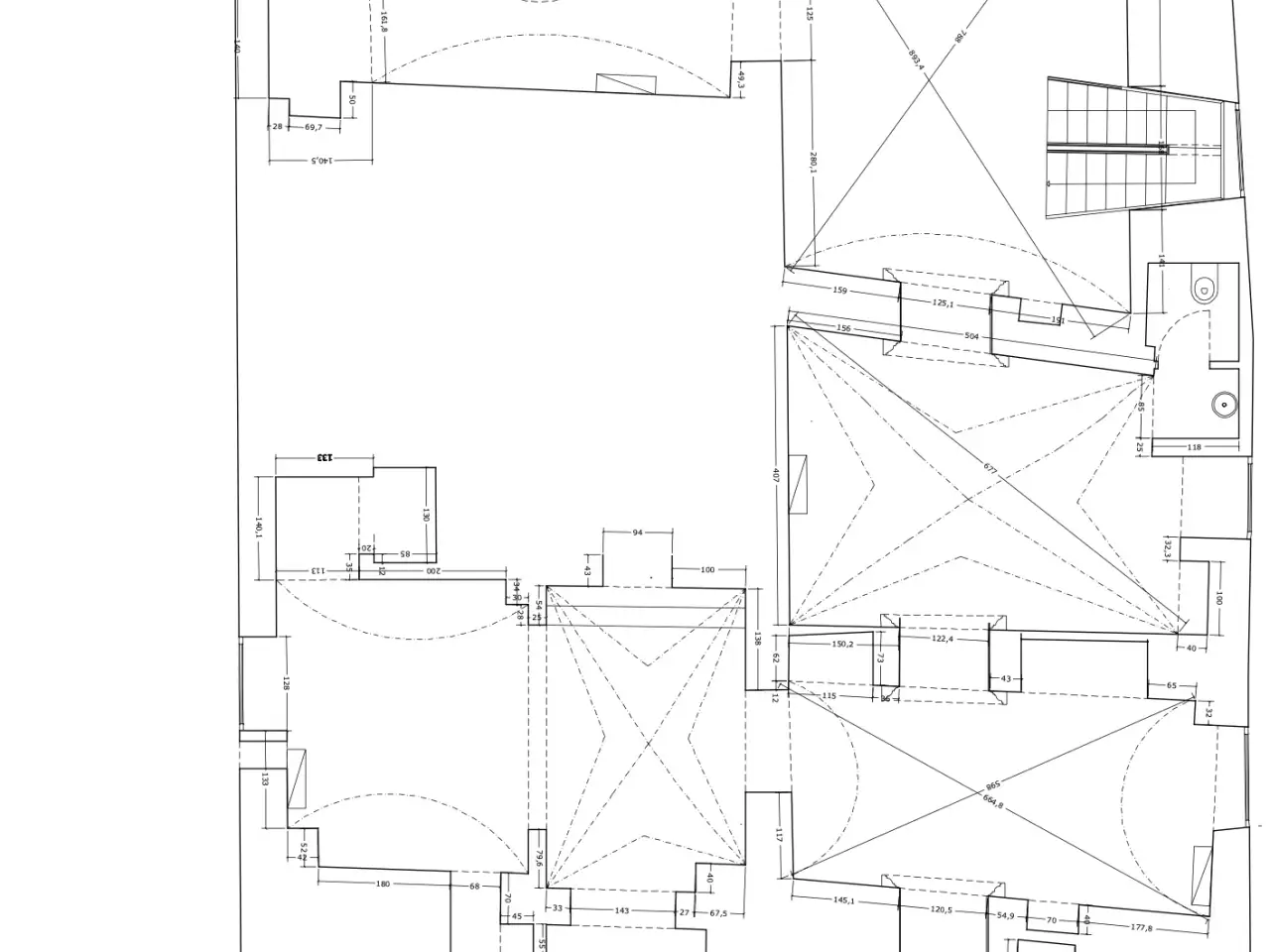 Palazzina commerciale in Viale Unità d'Italia 18, Fasano, {3} - Planimetria 1