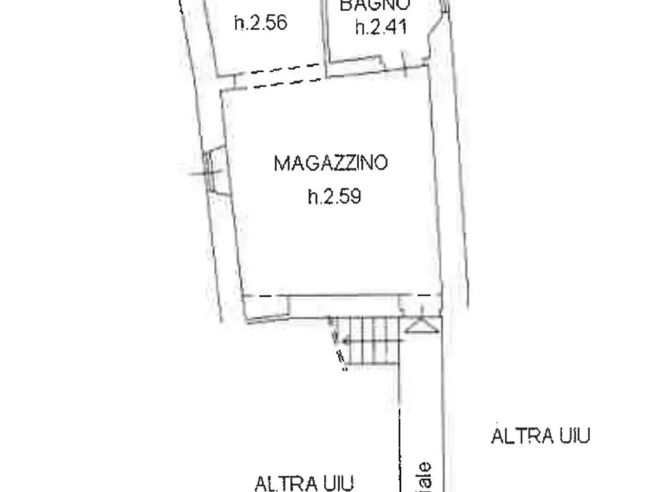 Magazzino in , Firenze, {3} - Planimetria 1