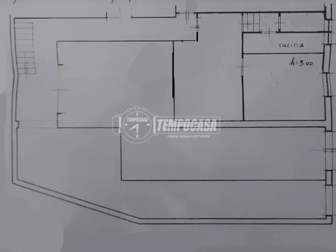 Magazzino in Via Eurialo, Napoli, {3} - Planimetria 1