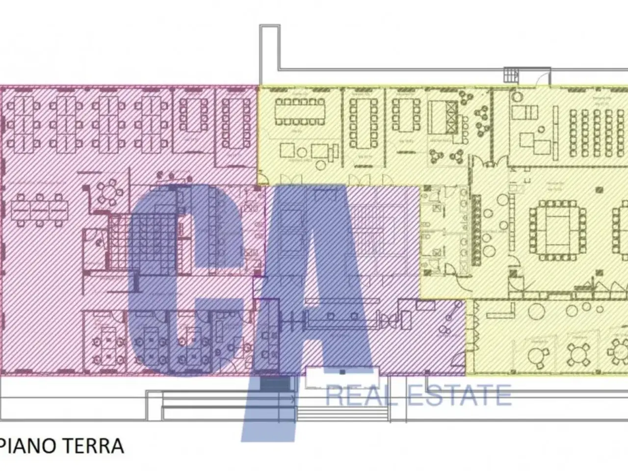 Ufficio in Piazza Maestri del Lavoro, Cernusco Sul Naviglio, {3} - Planimetria 1