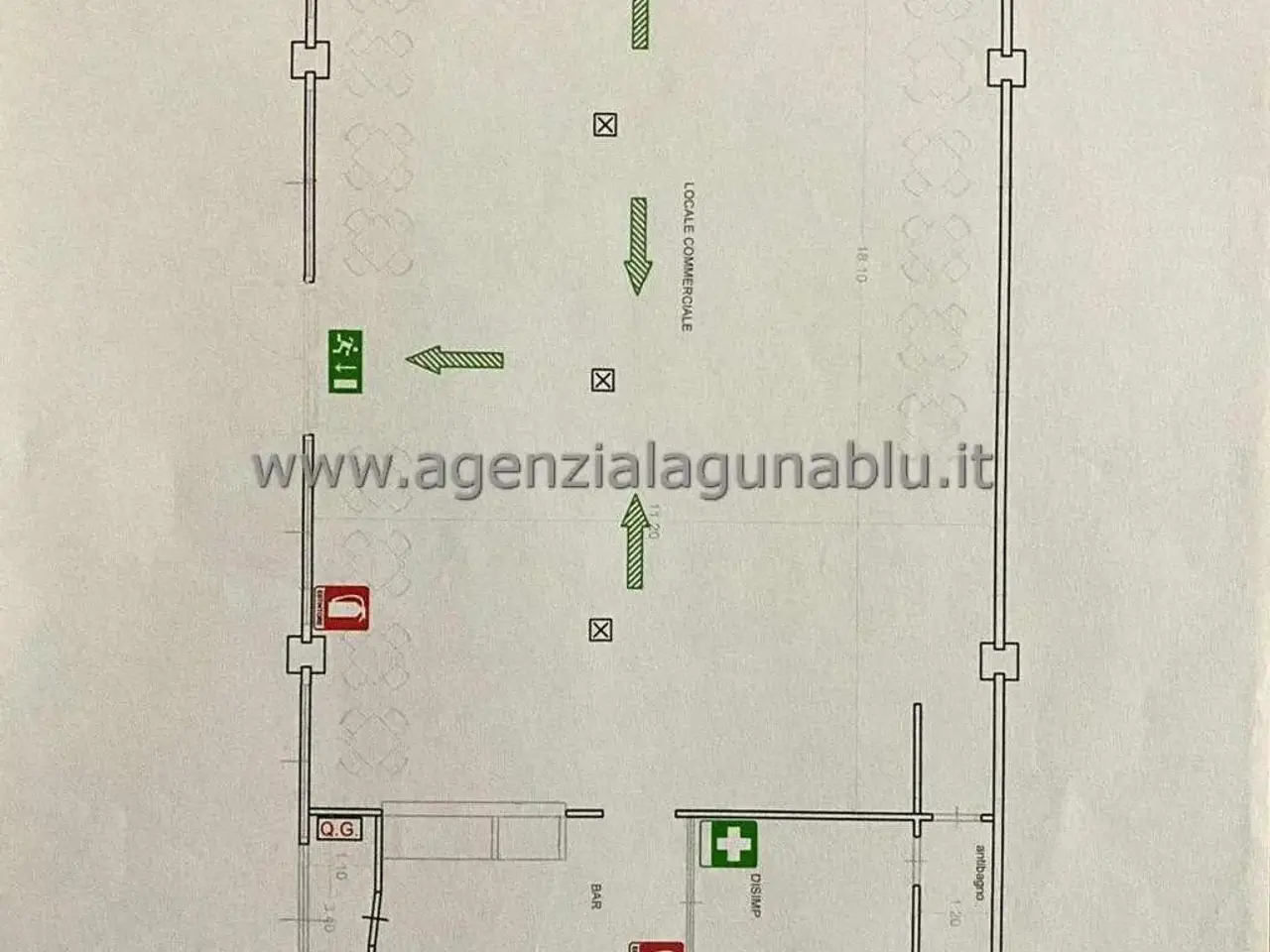 Negozio in Contrada Tabacaccaro 208, Marsala, {3} - Planimetria 1