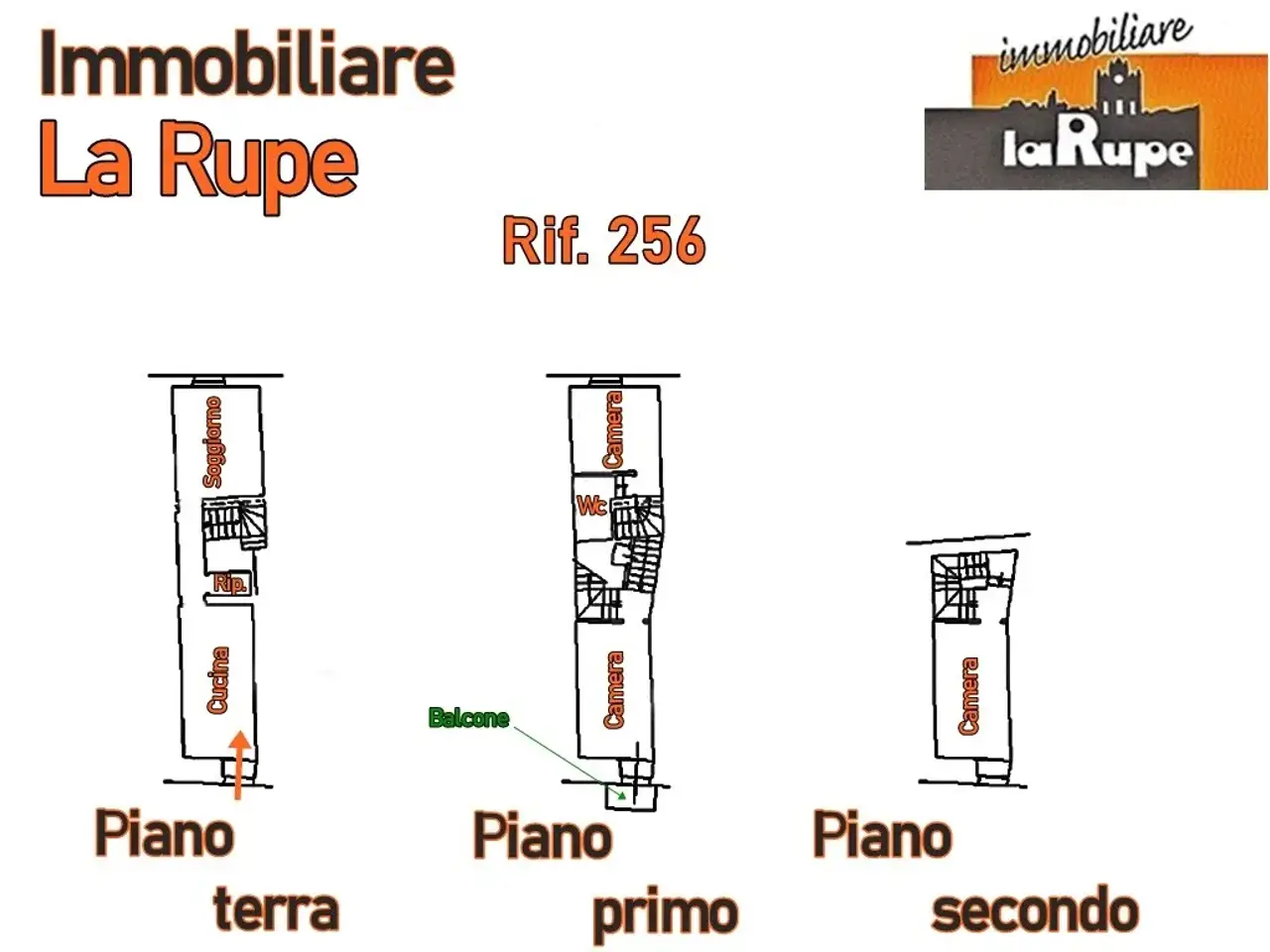 Casa indipendente in vendita, Via della Mola, Castel Viscardo - Planimetria 1