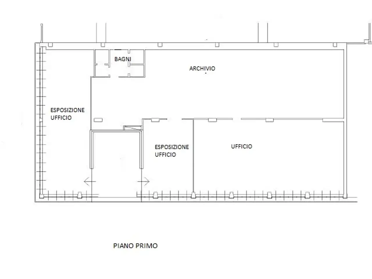 Ufficio in Via Copernico, Cinisello Balsamo, {3} - Planimetria 1