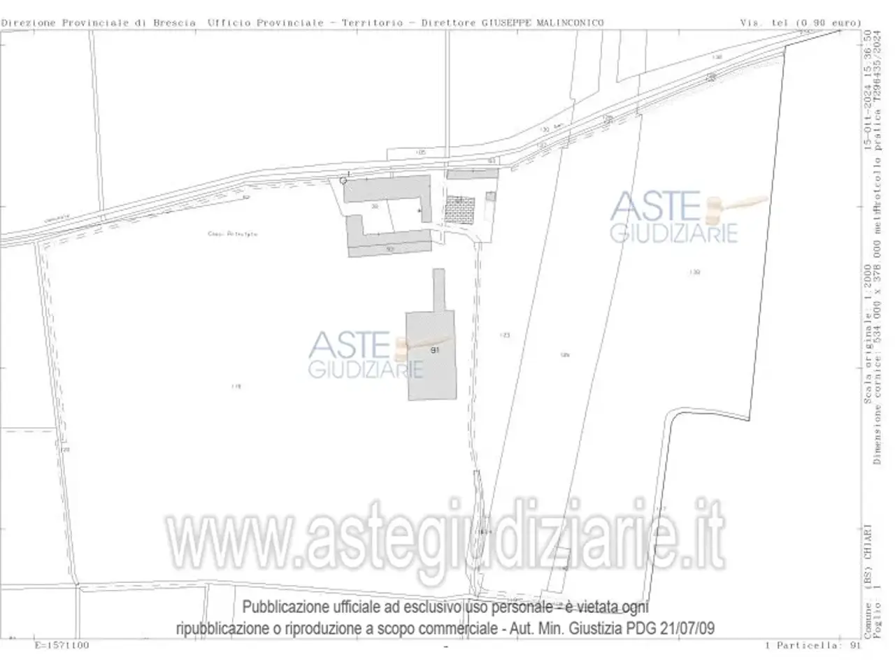 Fabbricato misto in Via Principio, 8, 25032 Chiari Bs, Italia 8, Chiari, {3} - Planimetria 1