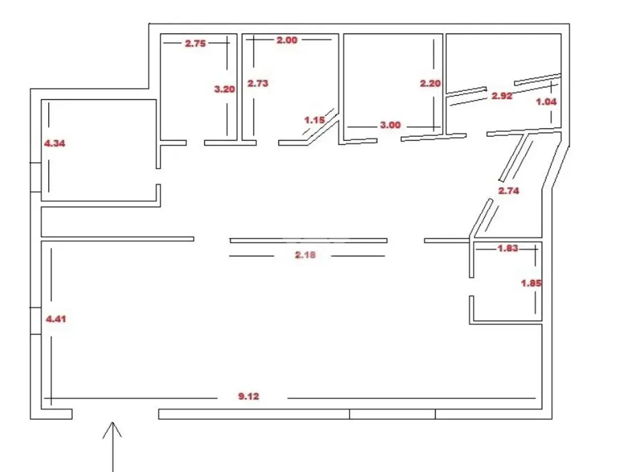 Negozio in Via Guglielmo Marconi 111, Aprilia, {3} - Planimetria 1