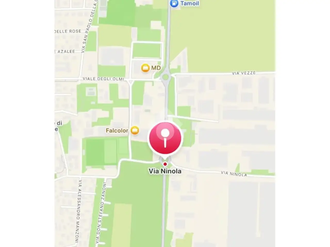 Magazzino in Via Ninola 1, Calcinate, {3} - Planimetria 1