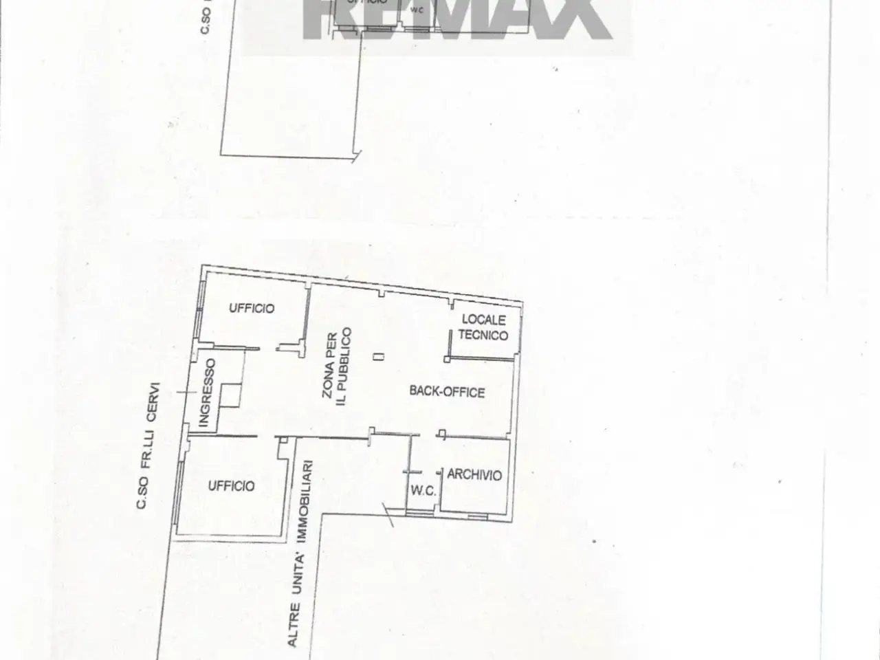 Negozio in Corso Fratelli Cervi 239, Riccione, {3} - Planimetria 1