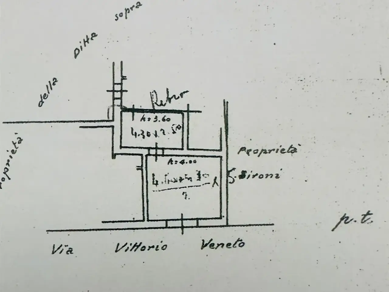Negozio in Via Veneto 24, Cassano D'Adda, {3} - Planimetria 1