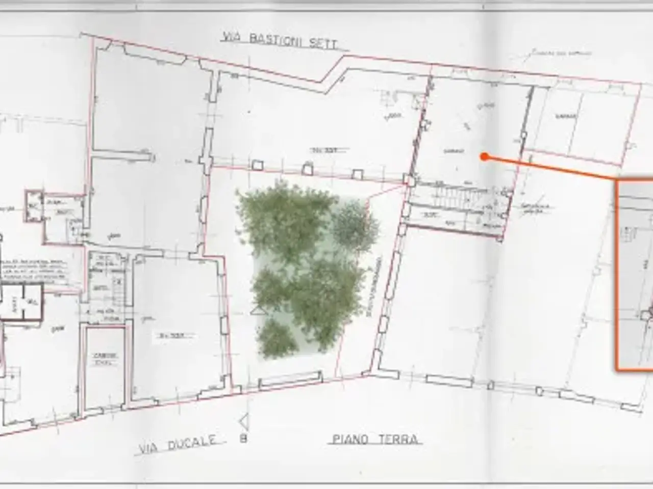 Ufficio in Via Ducale 6, Rimini, {3} - Planimetria 1