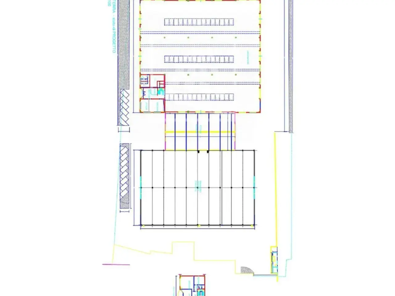 Capannone in Via Matilde di Canossa 5, Quattro Castella, {3} - Planimetria 1