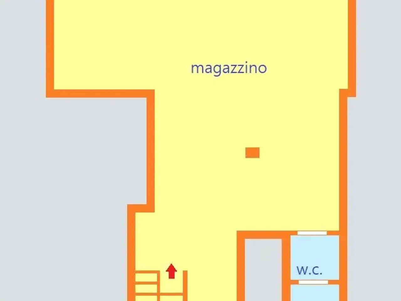 Negozio in Vicolo Cortelunga 12, Nova Milanese, {3} - Planimetria 1
