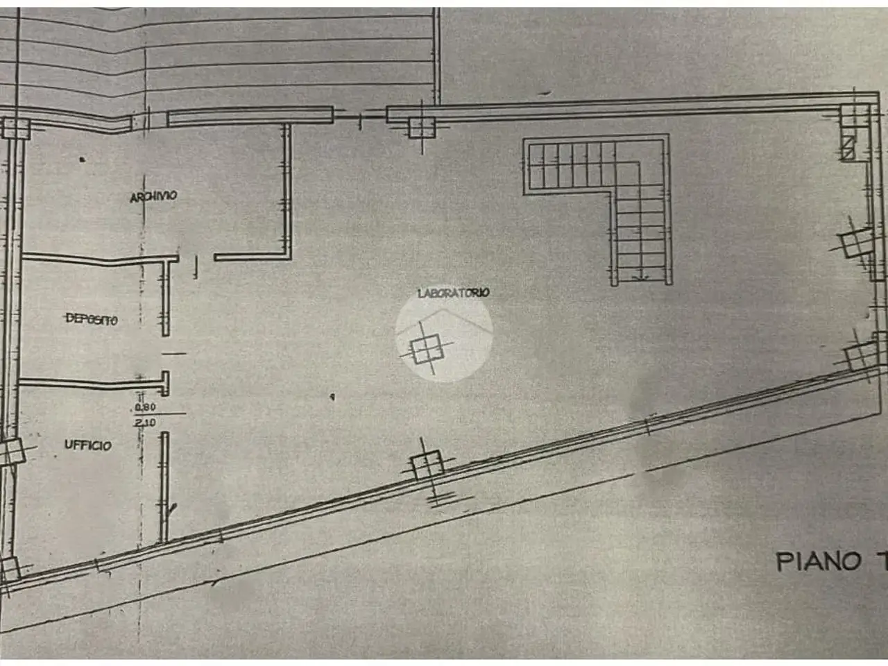 Magazzino in Via a. Lamarmora 144, Brescia, {3} - Planimetria 1