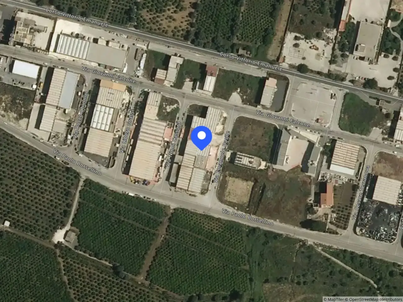 Capannone in Via Emanuele Basile, 5, 96014 Floridia Sr, Italia 5, Floridia, {3} - Foto 1