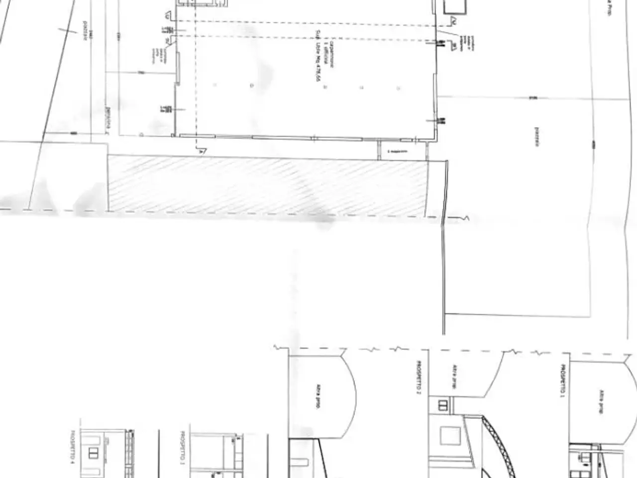 Capannone in Via Ettore Quaglierini 28, Livorno, {3} - Planimetria 1