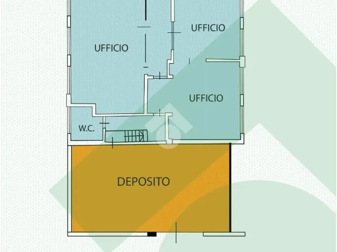 Ufficio in Via E. Fermi 8, Settimo Milanese, {3} - Planimetria 1