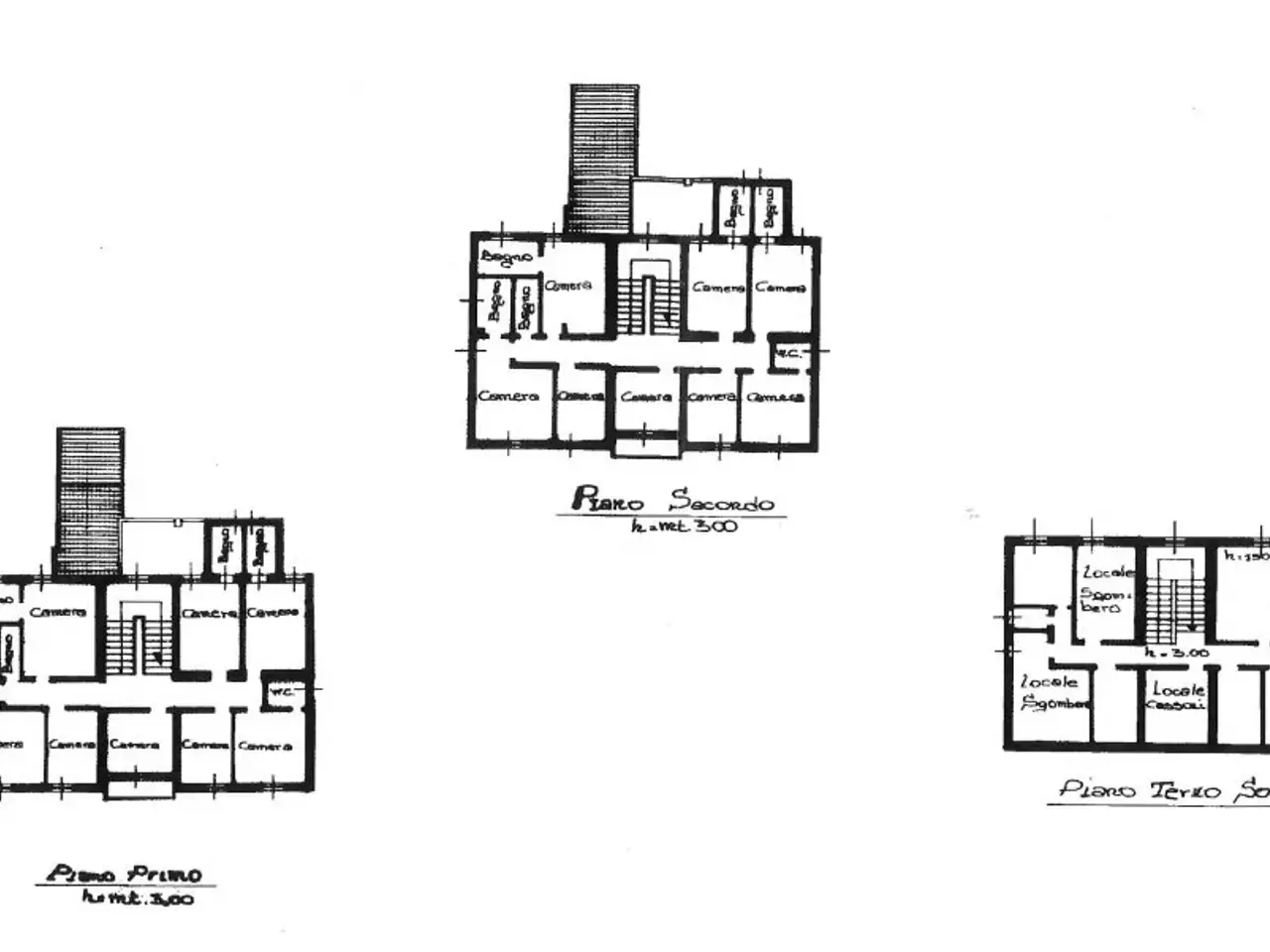 Hotel in Viale della Libertà, Chianciano Terme, {3} - Planimetria 1