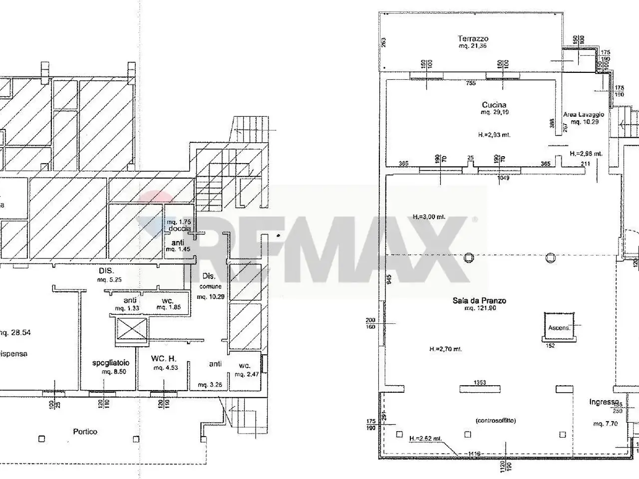 Negozio in Via Pinzon 22, Bellaria-Igea Marina, {3} - Planimetria 1