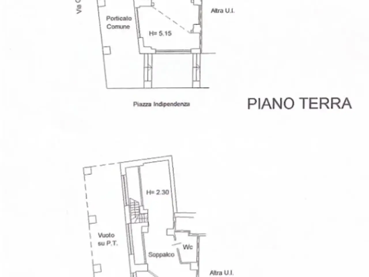 Negozio in Via Mazzini 4, Novi Ligure, {3} - Planimetria 1