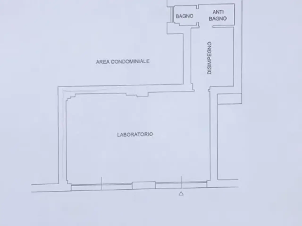 Negozio in Via Antonio Raimondi, Roma, {3} - Planimetria 1
