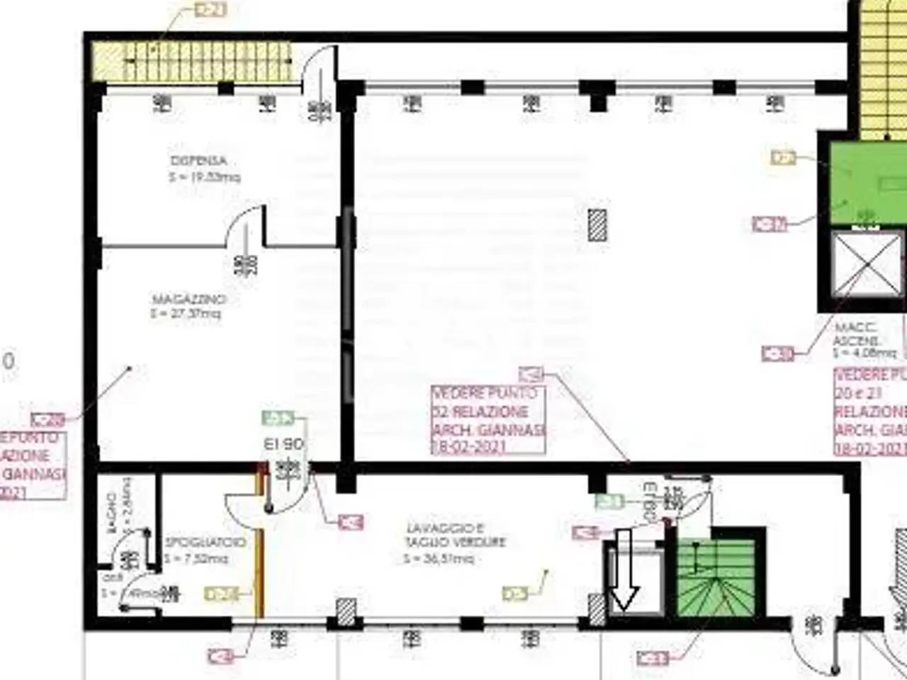 Negozio in Via Bernardino Zacchetti 10, Reggio Emilia, {3} - Planimetria 1
