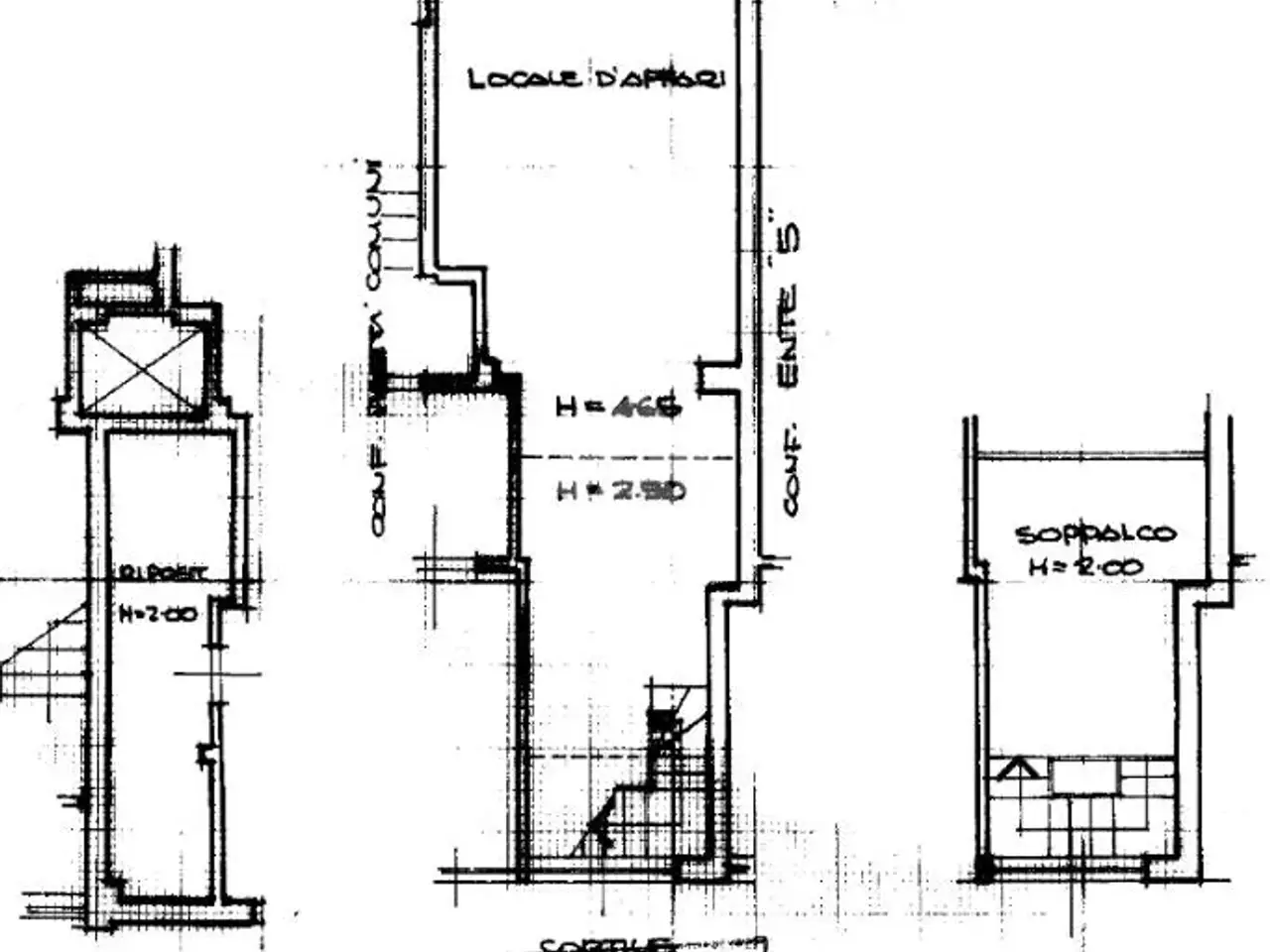 Negozio in Viale Raffaello Sanzio 4, Trieste, {3} - Planimetria 1