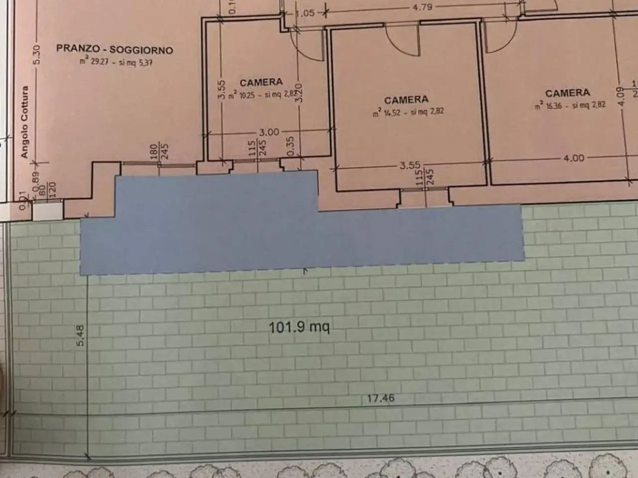 Trilocale in vendita, Via Edmondo E Clara Obici, Maranello - Planimetria 1