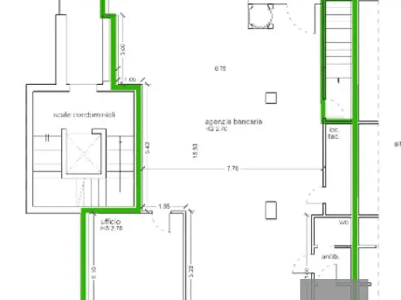 Negozio in , San Giorgio In Bosco, {3} - Planimetria 1