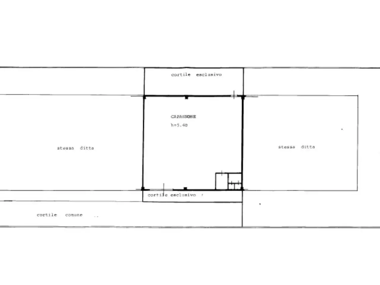 Capannone in Via Angelo Manzoni 18, Sant'Angelo Lodigiano, {3} - Planimetria 1