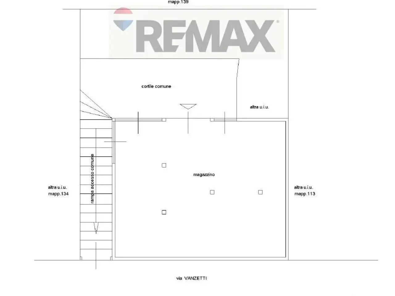 Negozio in Via Augusto Vanzetti 18, Milano, {3} - Planimetria 1
