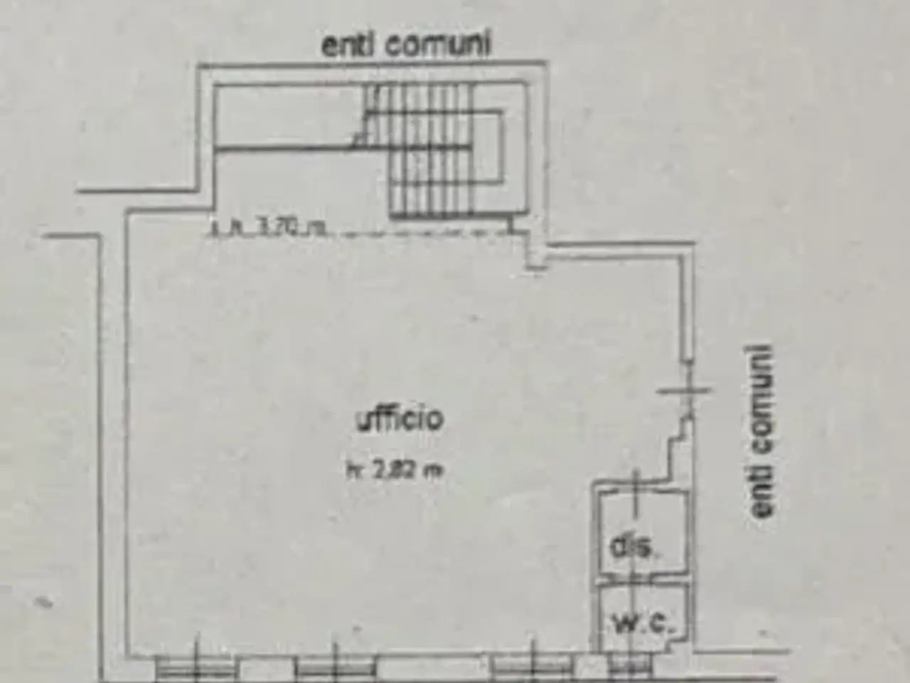 Ufficio in Via Tiziano 21, Milano, {3} - Planimetria 1