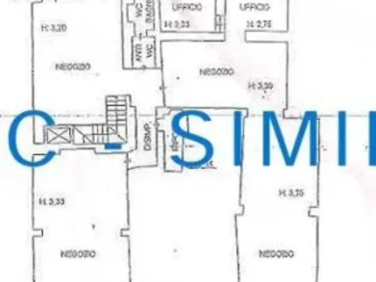 Ristorante in Via dei Cardatori 3, Firenze, {3} - Planimetria 1