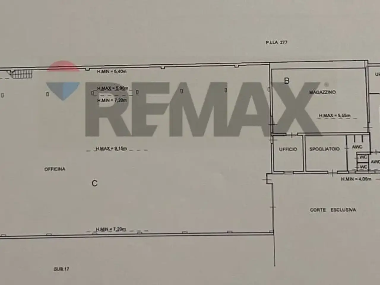 Capannone in Via Termini Imerese 20, Palermo, {3} - Planimetria 1