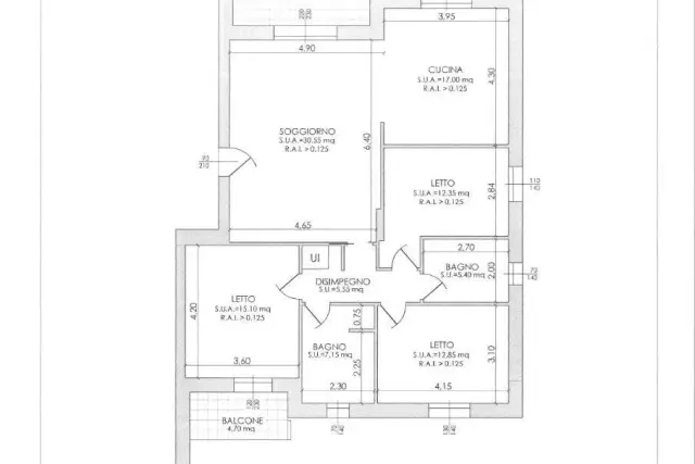 Vierzimmerwohnung in {3}, 
        Via Vittorio Veneto - Foto 1