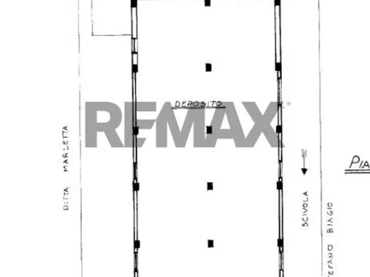Magazzino in Via Tondo 21, Pedara, {3} - Planimetria 1