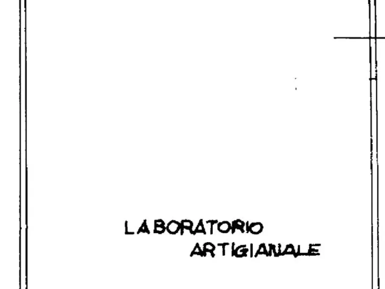 Laboratorio in Via di Valle Pozzo 16, Albano Laziale, {3} - Planimetria 1