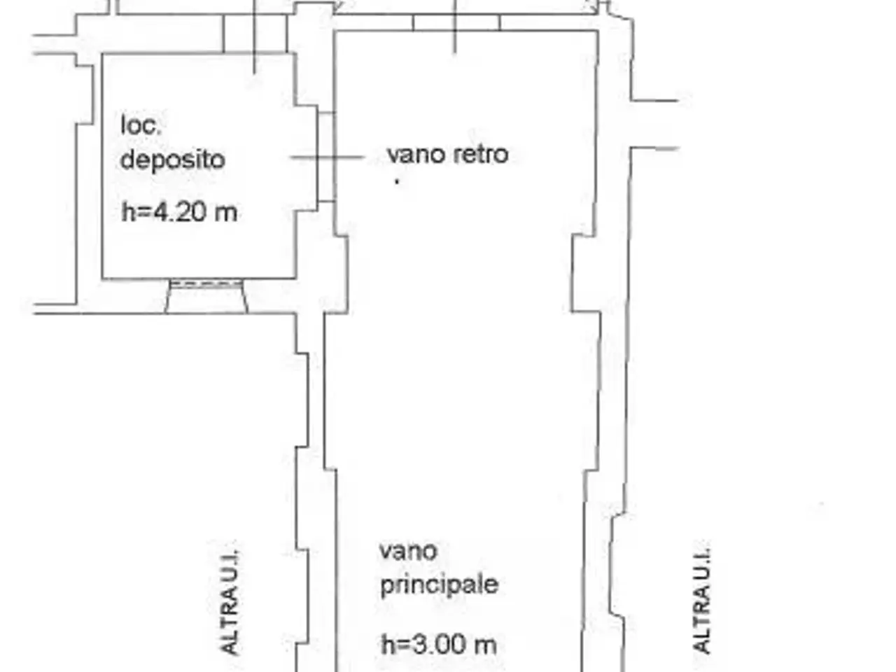 Negozio in Via Margutta, Roma, {3} - Planimetria 1