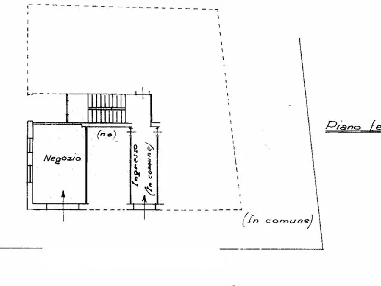 Negozio in Via della Pace, Macerata, {3} - Planimetria 1