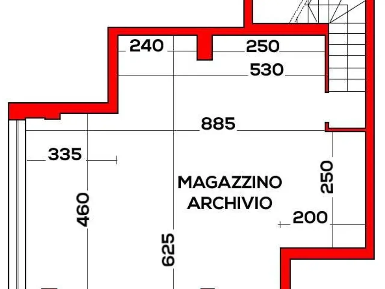 Ufficio in Via Monsignor Proserpio, Varese, {3} - Planimetria 1
