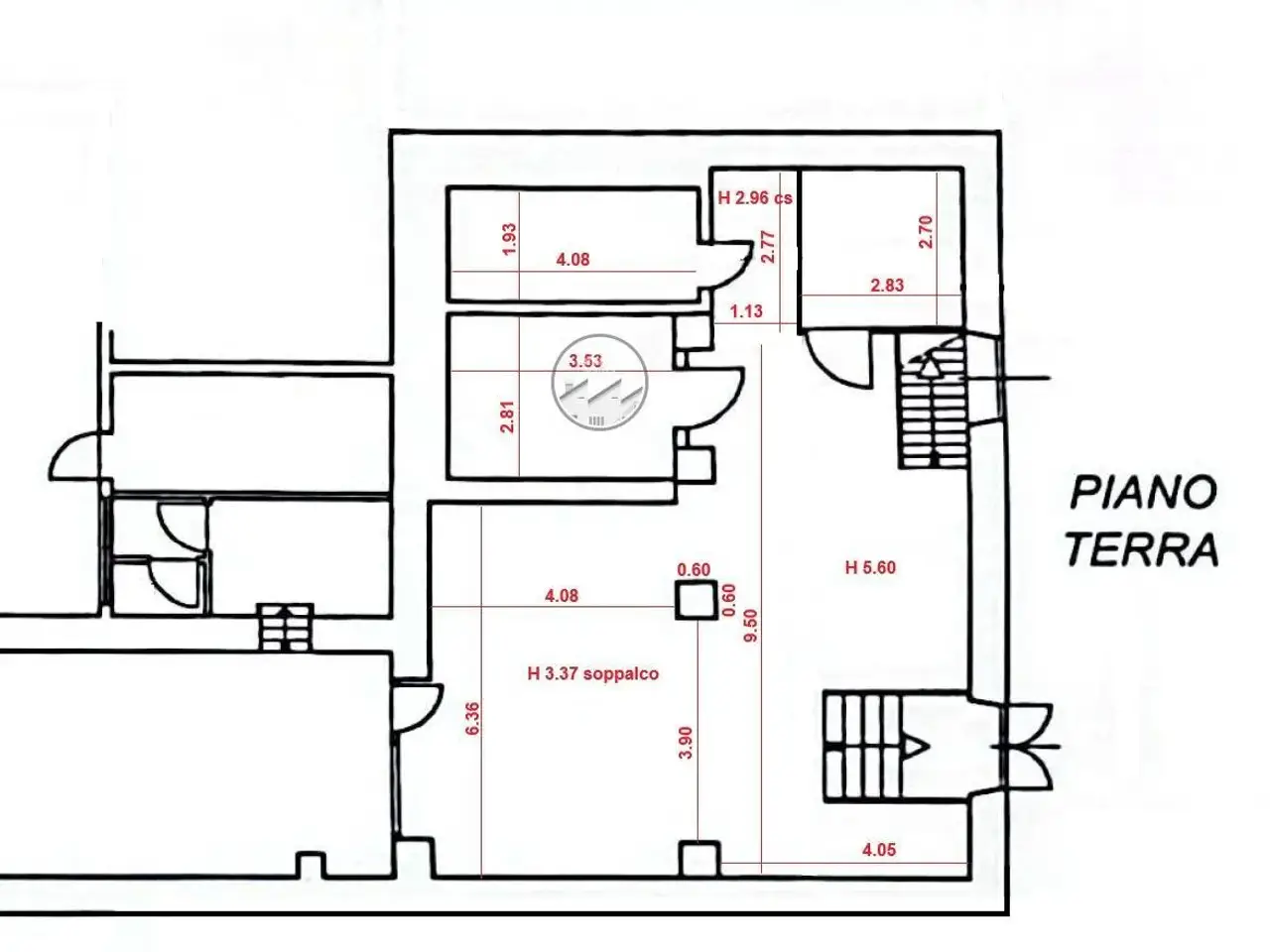 Negozio in Viale Argonne 14, Pavia, {3} - Planimetria 1