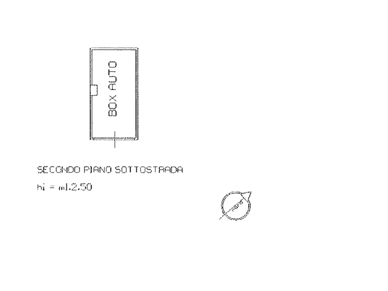 Ufficio in Modena, Via Pietro Giardini N. 456, Modena, {3} - Planimetria 1