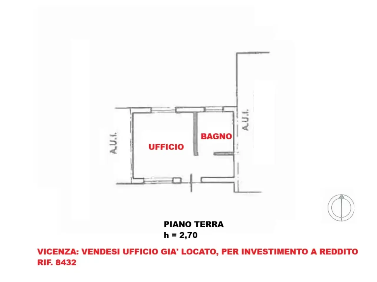 Ufficio in Viale Astichello, Vicenza, {3} - Planimetria 1