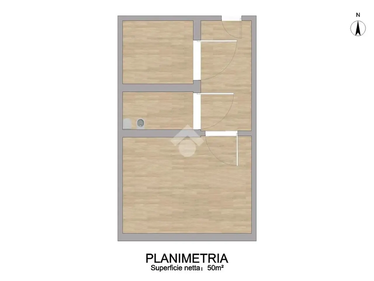 Ufficio in Via Eugenio Beltrami 11, Cremona, {3} - Planimetria 1