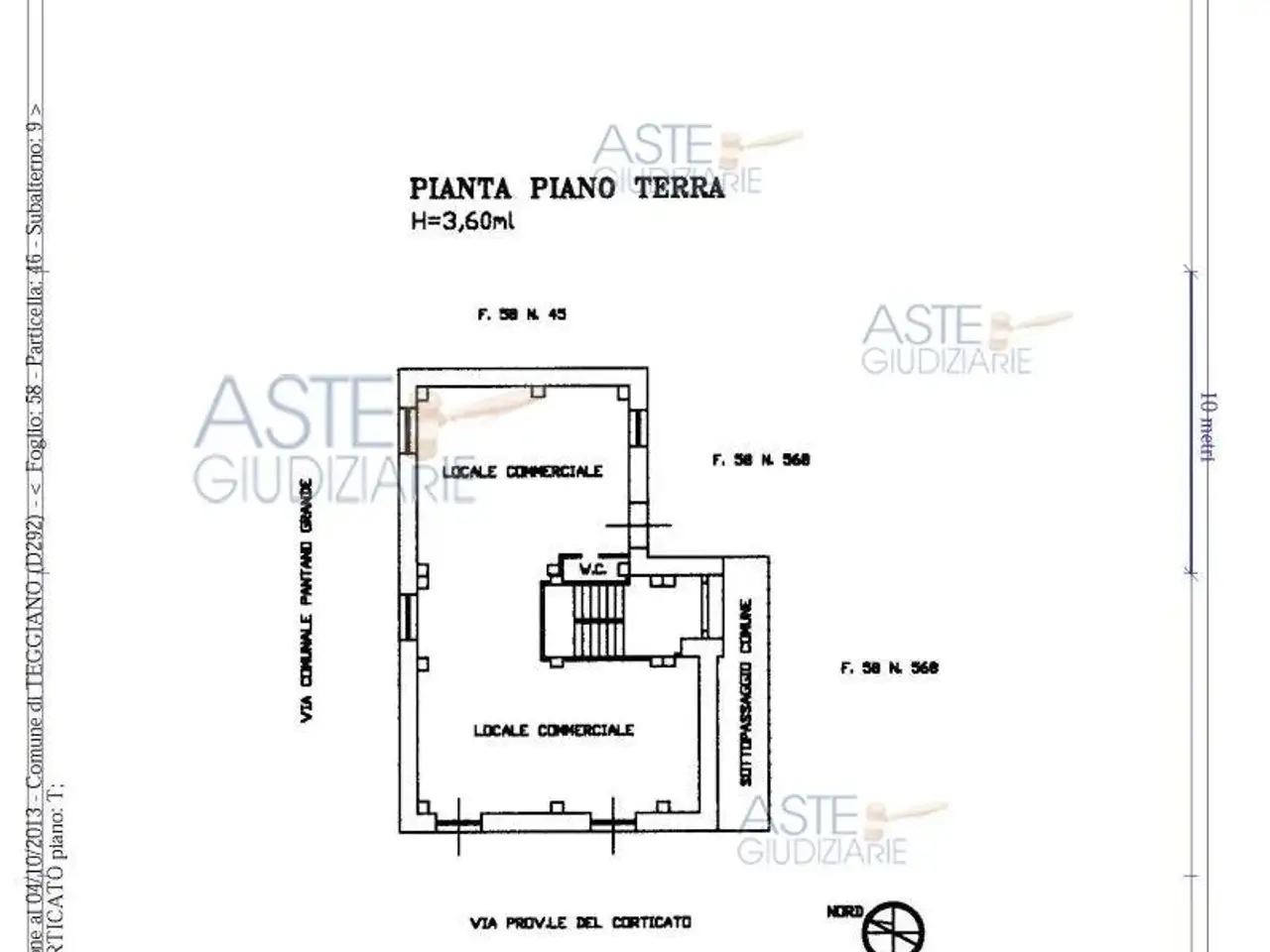 Negozio in Via Provinciale del Corticato, 84039 Teggiano Sa, Italia 84039, Teggiano, {3} - Planimetria 1
