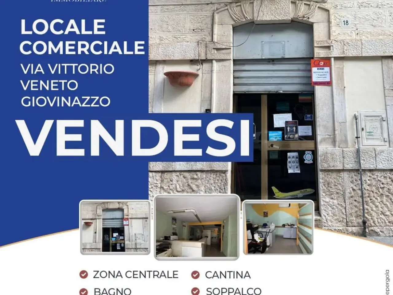 Negozio in Via Vittorio Veneto, Giovinazzo, {3} - Foto 1