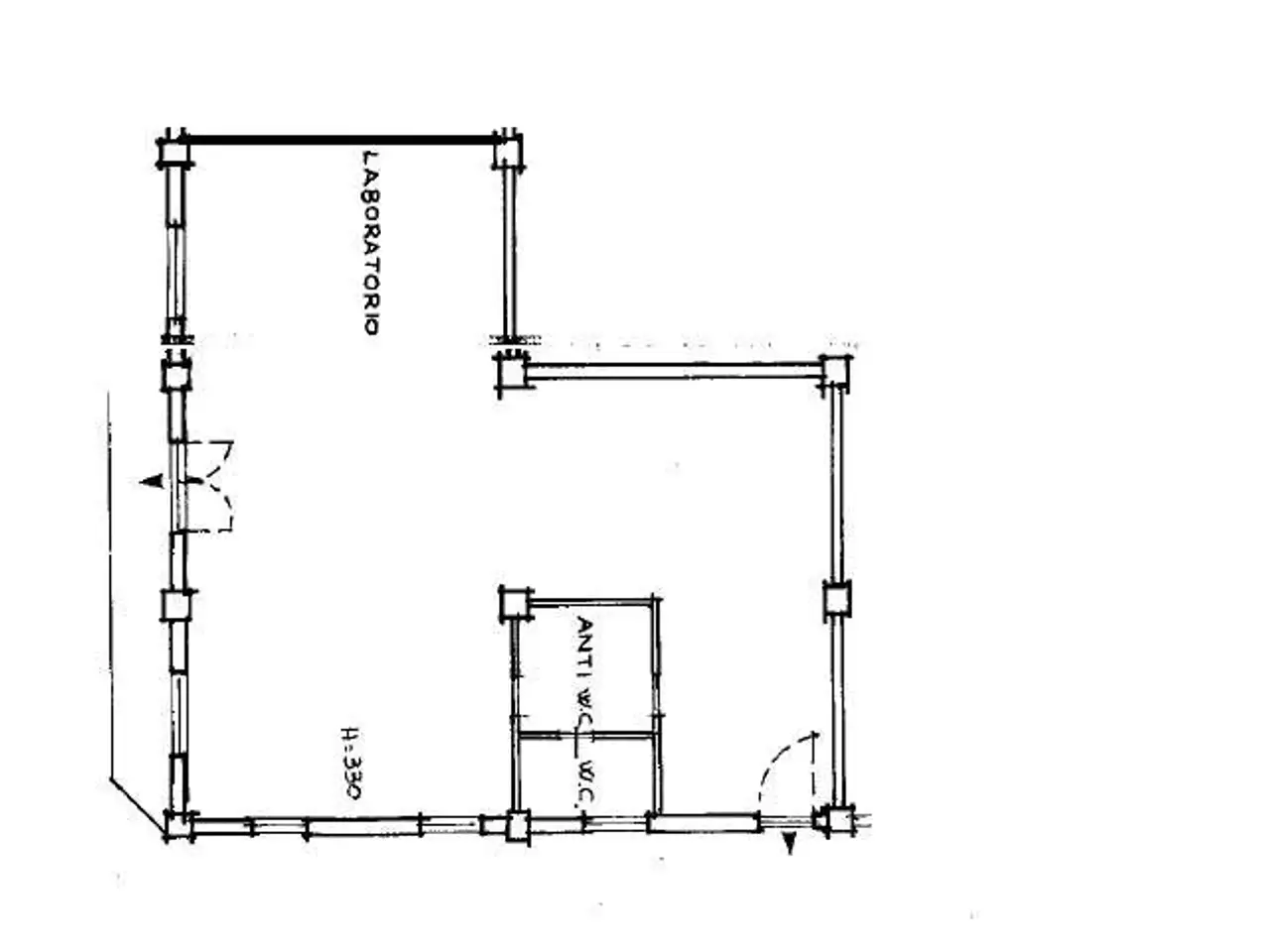 Magazzino in Via Anzani, Cantu', {3} - Planimetria 1