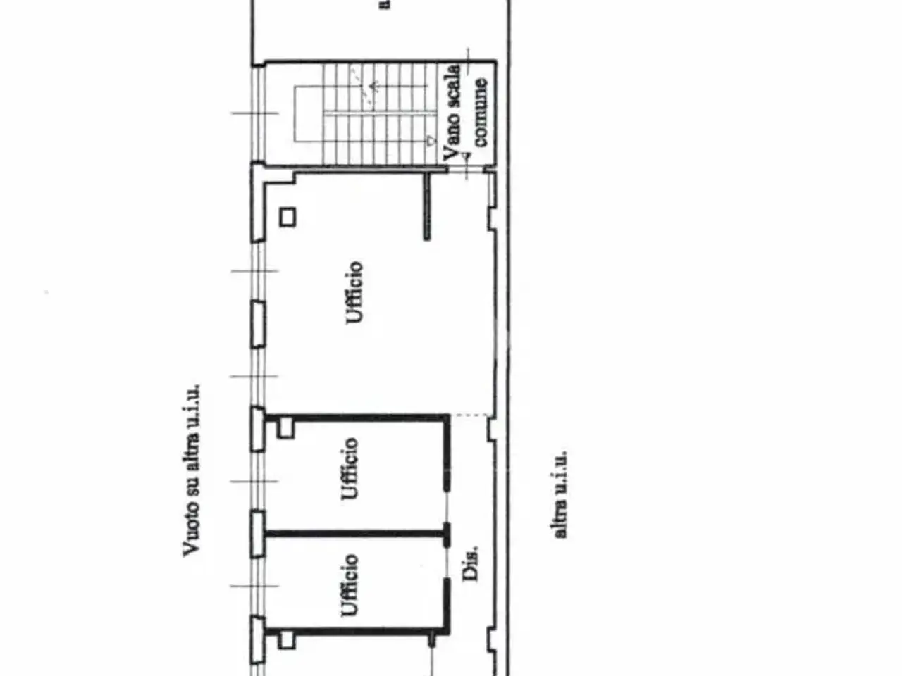 Ufficio in Ufficio Via Calice 48, Finale Ligure, {3} - Planimetria 1