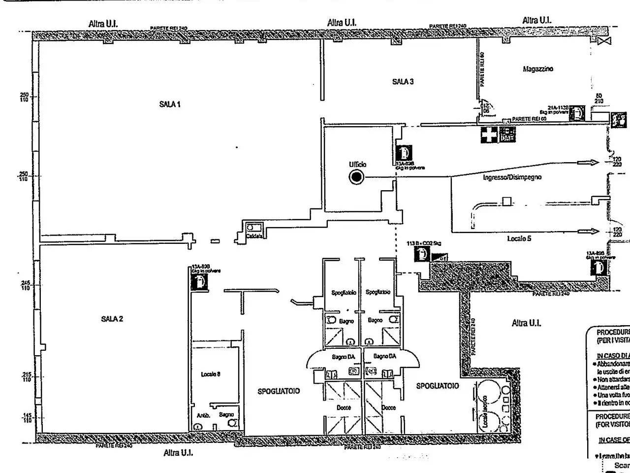 Negozio in Via Carlo del Greco 47, Firenze, {3} - Planimetria 1