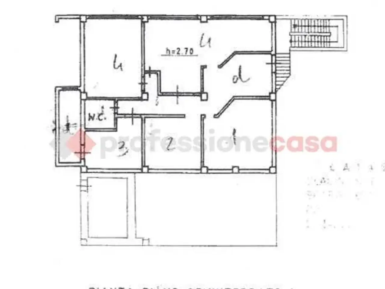 Ufficio in Via Vannugli 4, Castelnuovo Di Garfagnana, {3} - Planimetria 1