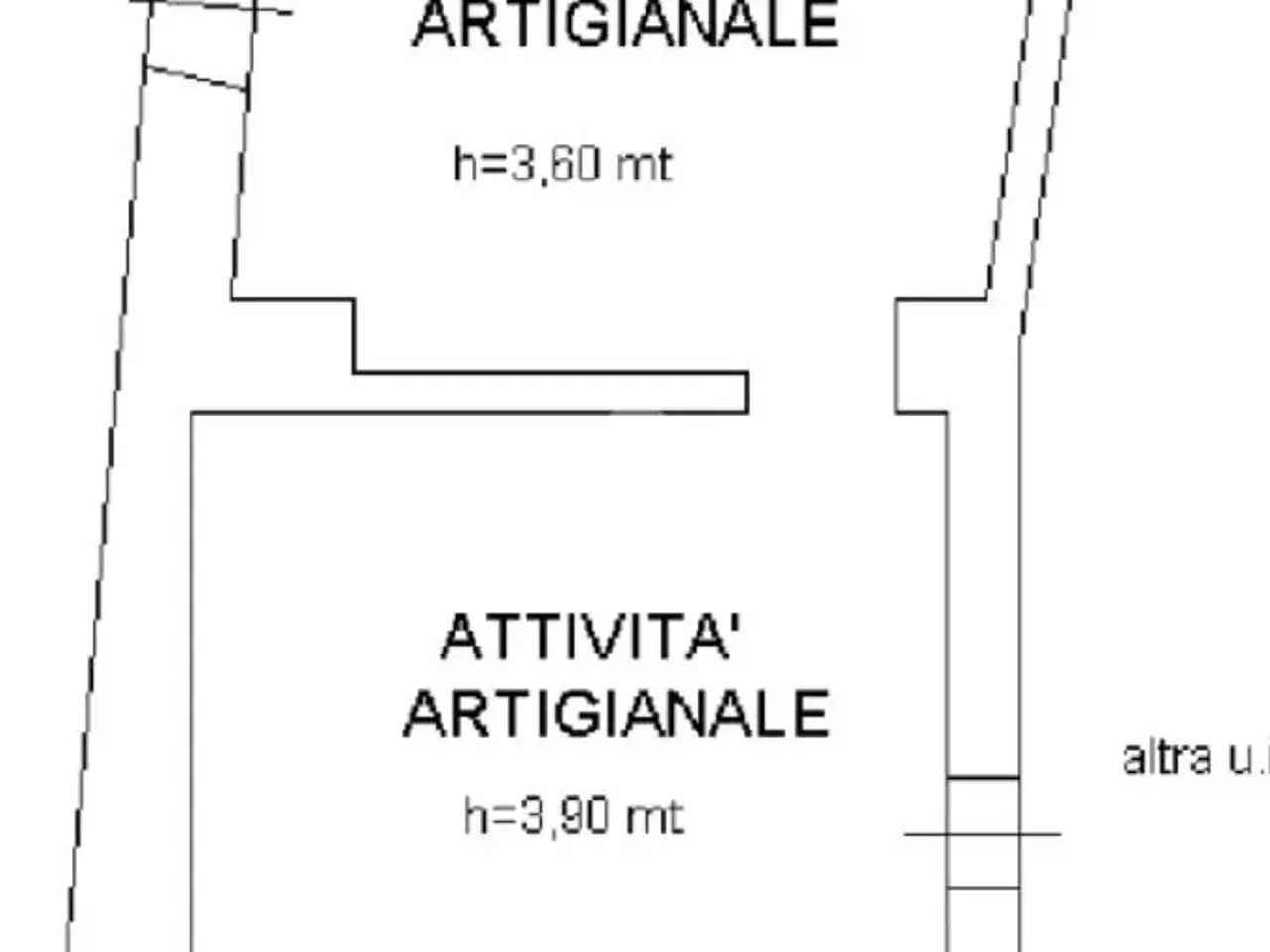 Negozio in Via Osteria Ducale 1, Cerignola, {3} - Planimetria 1